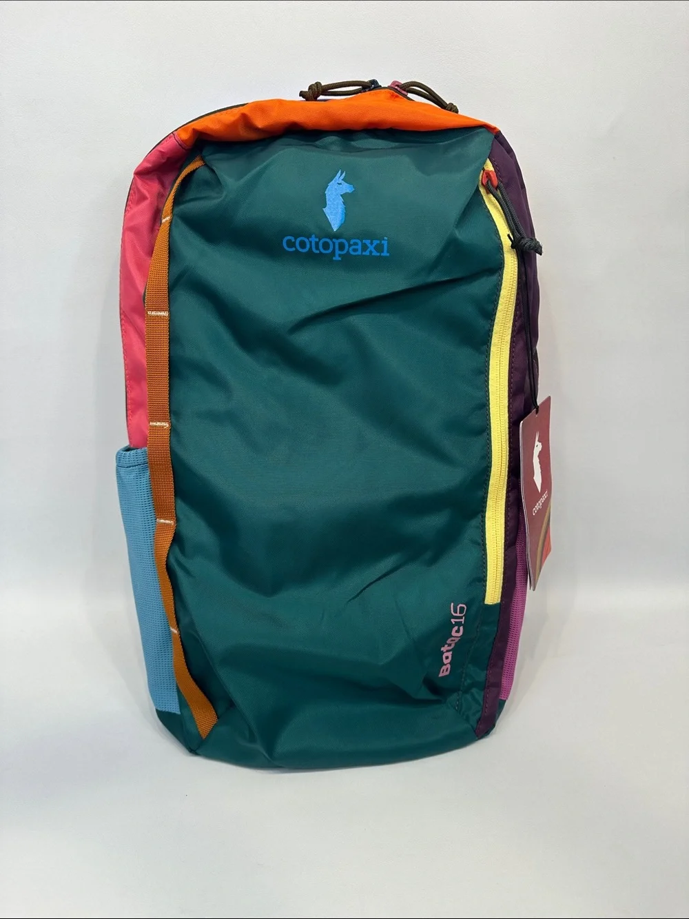 Cotopaxi Batac Del Día 16L Backpack One-of-a-Kind Multicolor Lightweight Daypack